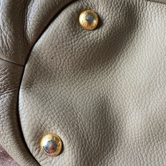 PRADA VITELLO DAINO SATCHEL BAG - Picture 11 of 16